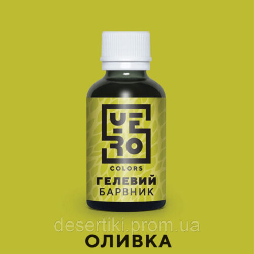 Краситель гелевый оливковый 10г